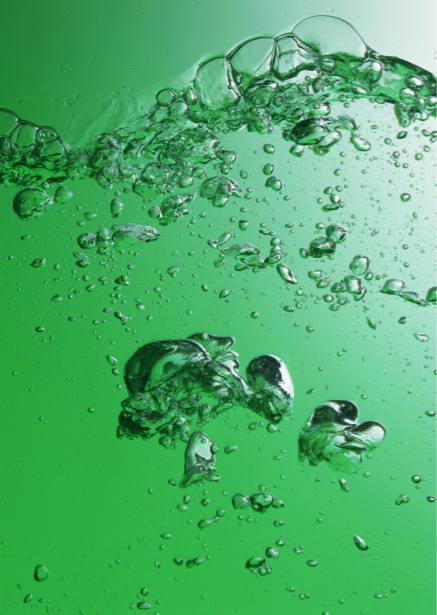 Фотообои фон зеленый вода пузыри (background-0000123)
