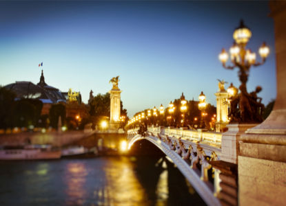 Фотообои Париж мост (city-0001122)