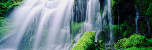 Фотообои горизонтальные природа водопад (nature-00385)
