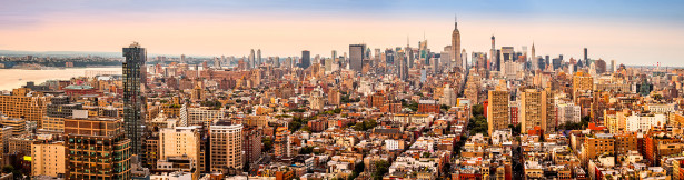 Фотообои горизонты Нью-Йорка (panorama-64)