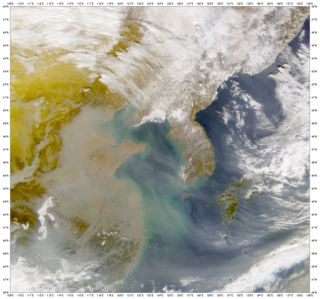 Фотообои NASA смесивые облака (terra-00270)
