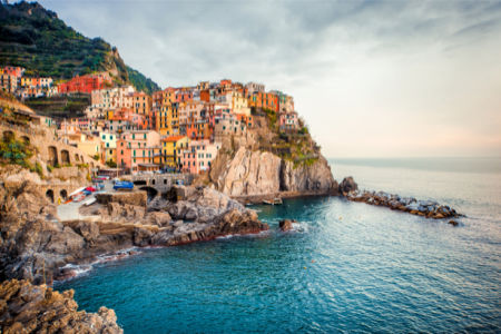 Фотообои итальянское побережье (city-0001120)