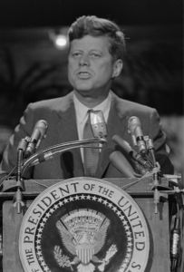 Джон Кеннеди, американский президент (retro-vintage-0000346)