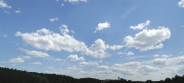 Фотообои пейзаж с облаками в небе (sky-0000065)