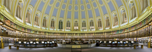 Фотообои Читальный зал Британского музея, Великобритания, Англия (city-0000058)