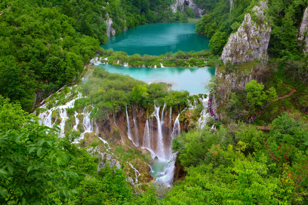 Фотообои Плитвицкие озера Хорватия (nature-871)