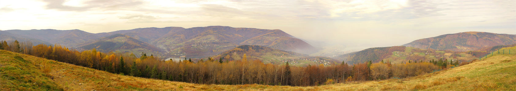 Фотообои горная панорама осень (panorama_0000012)