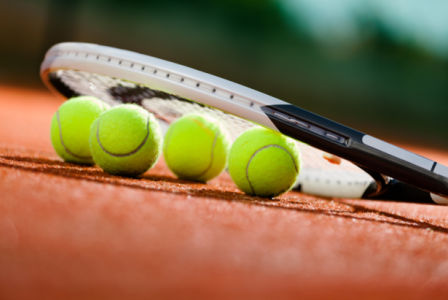 Фотообои теннисная ракетка (sport-0000149)