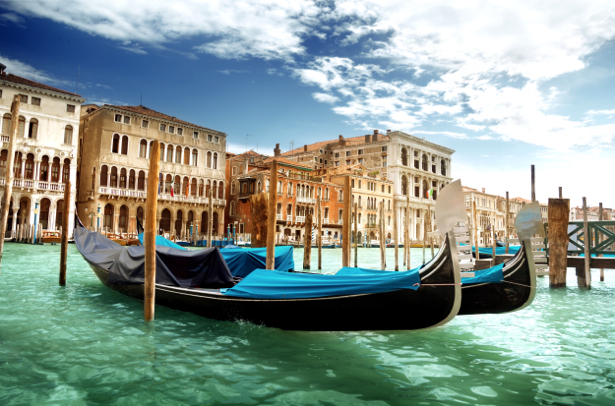 Фотообои венеция фото Италия гондолы (city-0001005)