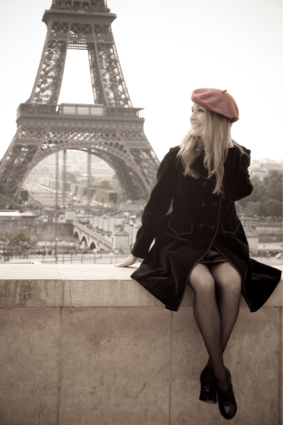 Фотообои Эйфелева башня вид на Париж (city-0001291)
