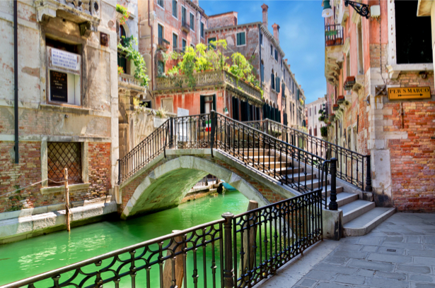 Фотообои Венеция ковка мостик (city-0001211)