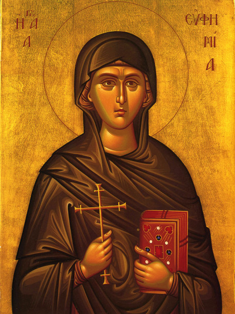 Икона Святая великомученица Евфимия (icon-00109)