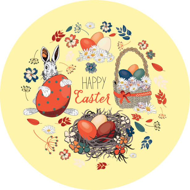 Скатерть Happy Easter (0166)
