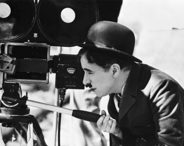 Чарли Чаплин, актер (retro-vintage-0000273)
