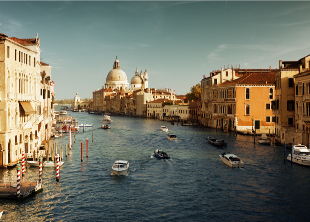 Фотообои канал в Венеции Венеция (city-0000414)
