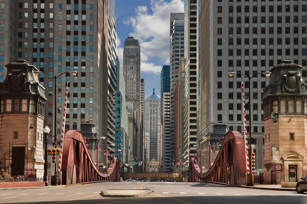 Фотообои улицы Чикаго (city-1486)