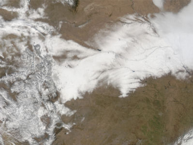 Фотообои 3д частично снег (terra-00034)
