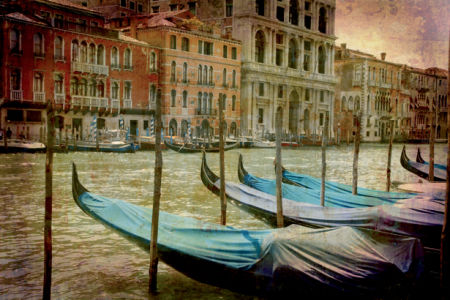 Фотообои Венеция гондолы (city-0000468)