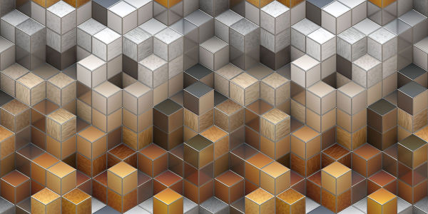 Фотообои Цветные кубы (3d22)