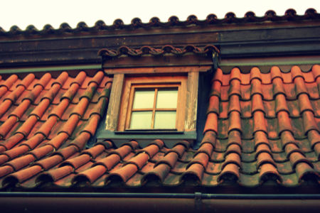 Фотообои старая крыша (background-0000243)