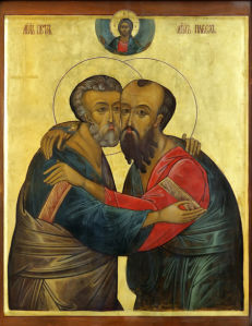 Икона Святых Петра и Павла (icon-00091)
