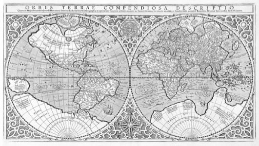 атлас, география, карты, старая карта (map-0000074)
