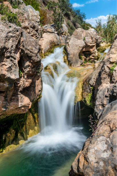 Фотообои горный водопад фото (nature-0000725)