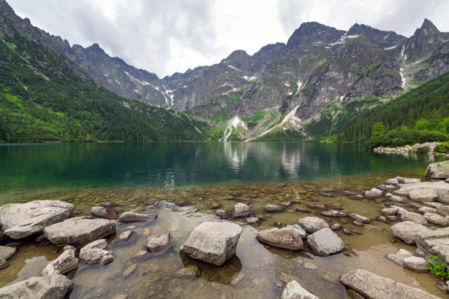 Фотообои горное озеро (nature-0000790)