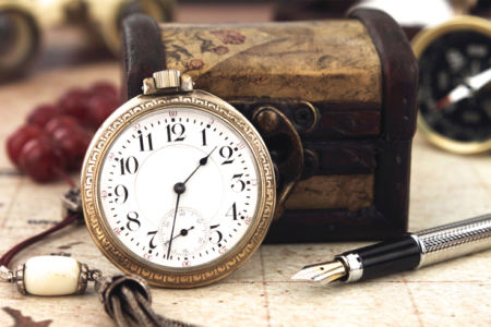 Фотообои старинные часы (retro-vintage-0000022)