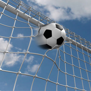 Фотообои мяч ворота футбол (sport-0000021)