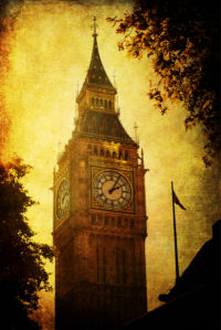 Фотообои Лондон Англия часы Биг Бен (city-0000392)