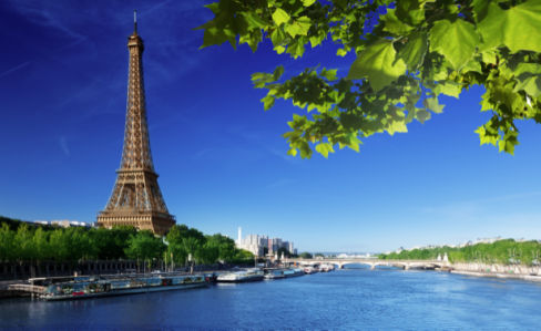 Фотообои Париж Эйфелевая башня (city-0000669)