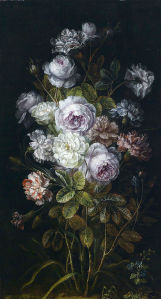 Картина куст цветов (pf-144)