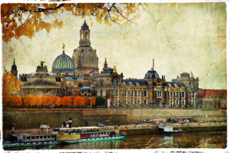 Фотообои Дрезден (retro-vintage-0000372)