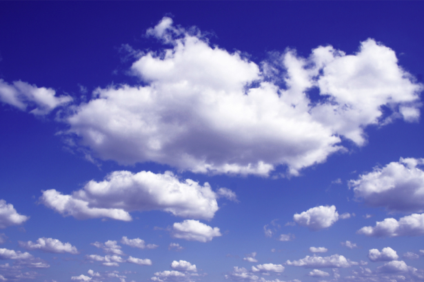 Фотообои небо с облаками пушистыми (sky-0000144)