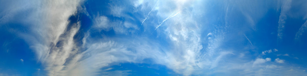 Фото обои панорама неба с облаками (sky_0000009)