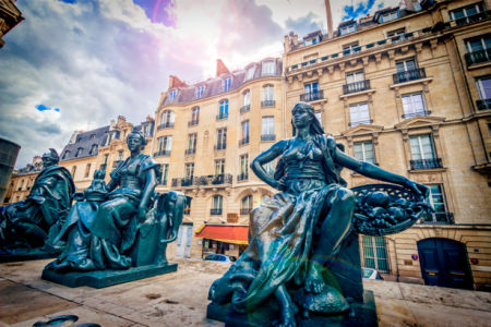 Фотообои Лувр Париж Франция (city-0000529)