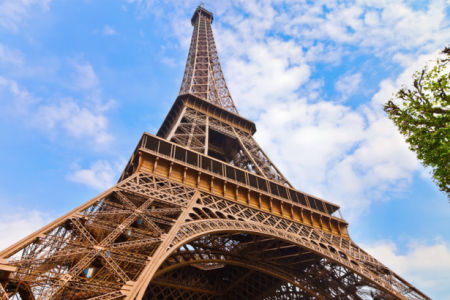 Фотообои Эйфелевая башня, Париж, Франция (city-0000673)
