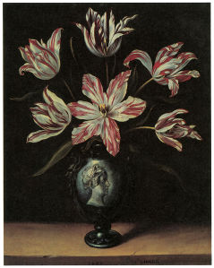 цветы в вазе натюрморт (pf-75)