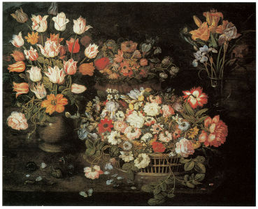 картина цветы в вазах (pf-8)