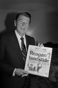 Фотообои Рейган американский президент (retro-vintage-0000352)
