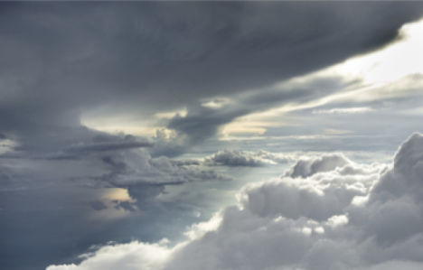 Фотообои красивое небо с облаками (sky-0000014)