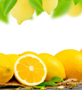 Фотошторы с лимонами (kc14)