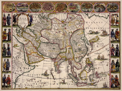 атлас, география, карты, старая карта (map-0000103)