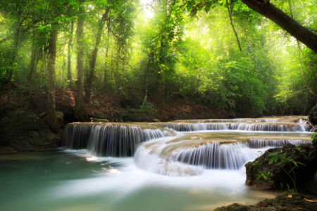 Фотообои каскадный водопад (nature-0000711)