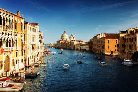 Фотообои канал в Венеции (city-0000416)