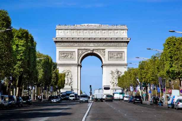 Триумфальная арка Париж Фотообои (city-0001313)