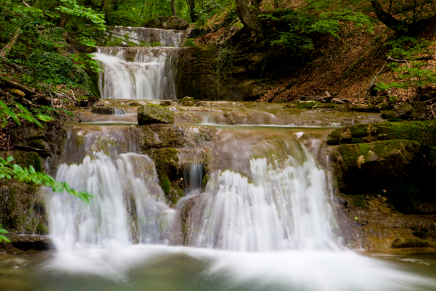 Фотообои с природой водопад каскадный (nature-00021)