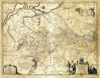Генеральная карта Украины, 1648 г (ukraine-0047)