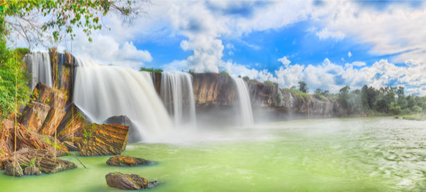 Фотообои панорама с водопадами (nature-0000714)